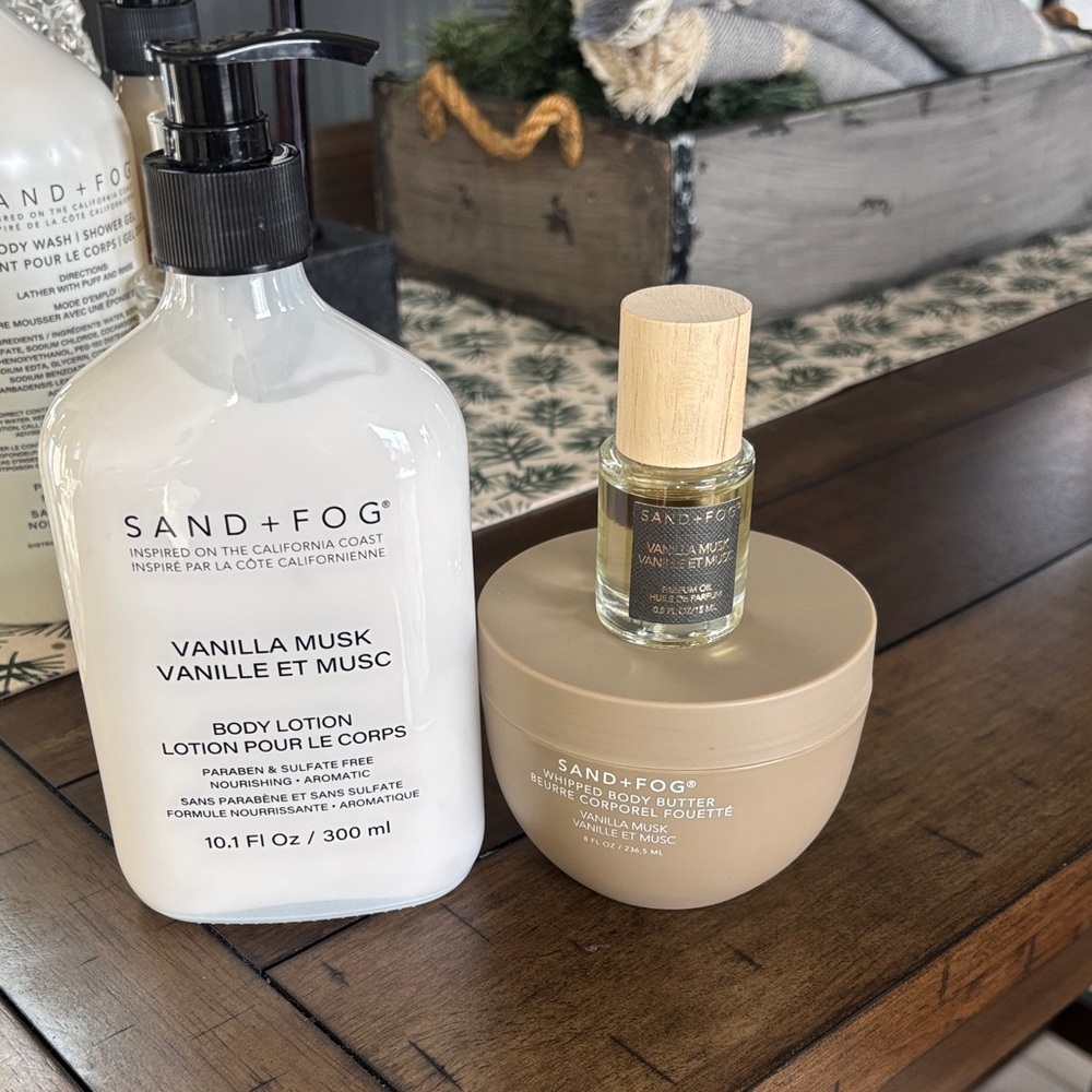 Vanilla Musk Body Care Set